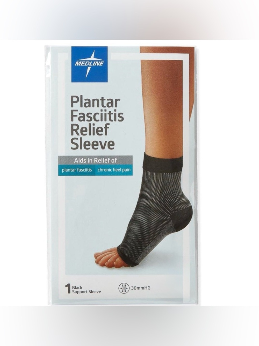 Plantar Fasciitis Sleeves - Size Small (2 Sleeves)